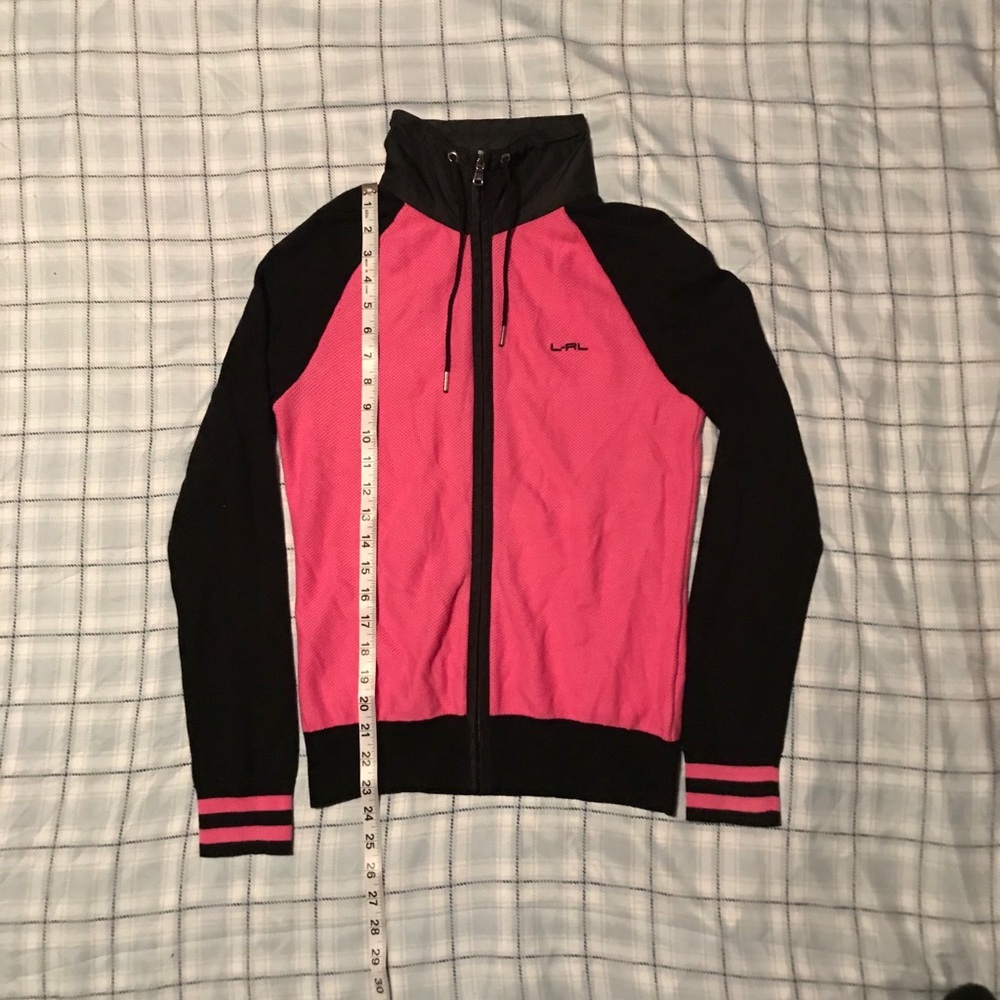 Lauren Ralph Lauren light zipper sweater size M